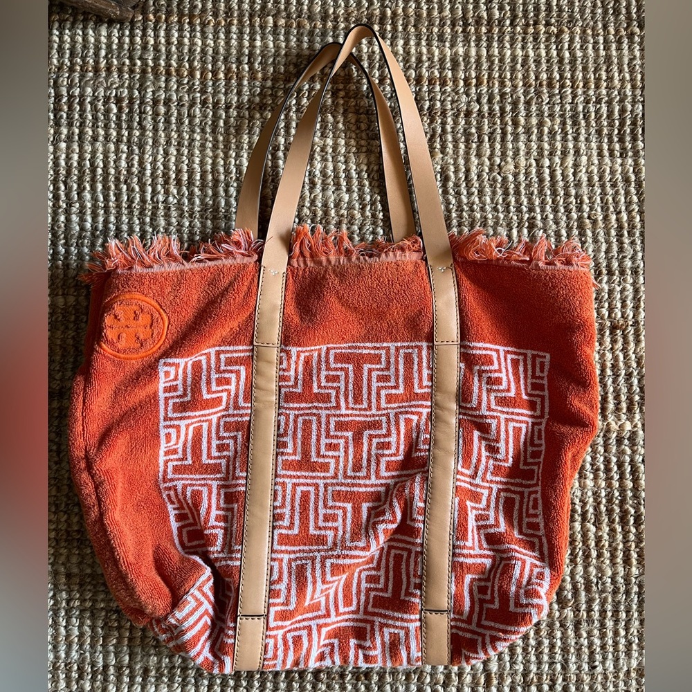 Tory Burch Terry Cloth Tote